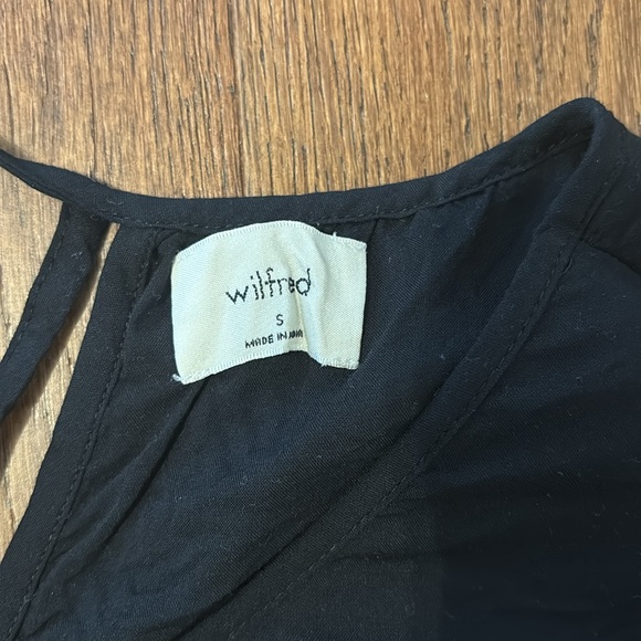 Wilfred Sidonie Mini Dress | Black | Size S - Picture 3 of 4